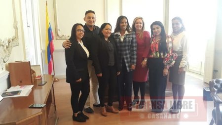 Ministra de Cultura recibió delegación de Casanare para hablar del Bicentenario