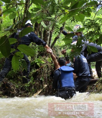 Una persona murió ahogada en la quebrada La Tauramenera