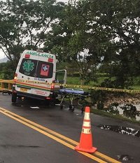 Murió joven médica en accidente de ambulancia de Villanueva