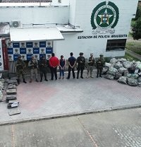 16.7 toneladas de cobre y plomo de contrabando fueron incautados en Arauca