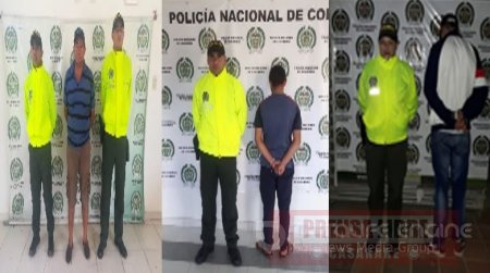 Diez capturas y una aprehensión reportó la Policía en las últimas horas en Casanare