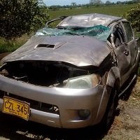 Herido ex Alcalde de Trinidad en accidente de tránsito