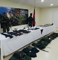 En Arauca se desmovilizaron tres integrantes de Grupo Armado Organizado Subestructura primera