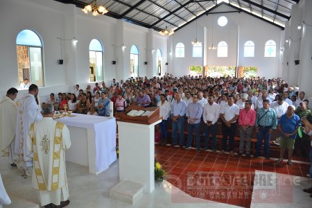 Nueva Iglesia Santuario Nuestra Señora Virgen de la Peña en el corregimiento El Morro
