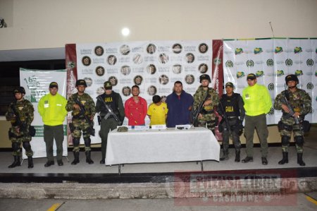 Capturados en Arauca comandos urbanos del Frente Domingo Laín Sáenz GAO ELN 