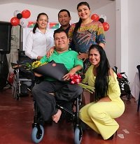 Primera Dama gestionó 232 sillas de ruedas para personas con discapacidad en Casanare