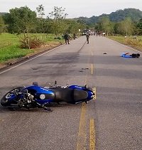 Murió motociclista en Hato Corozal al chocar con un semoviente