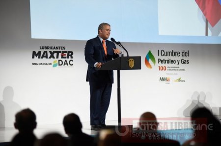 Presidente Duque destacó aportes de la industria petrolera al desarrollo del país