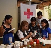 Damas Grises siembran valores en niños del barrio siete de agosto de Yopal para una sana convivencia 