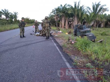 Nueve militares heridos en accidente de tránsito en la vía Hato Corozal - Tame