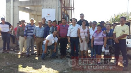 Alcalde de Yopal entregó Planta de Tratamiento de Agua Potable para la vereda Picón - Arenal 
