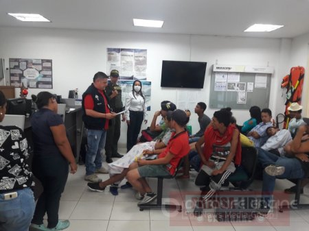 Otros 32 ciudadanos venezolanos que permanecían de Yopal fueron enviados de regreso a su país