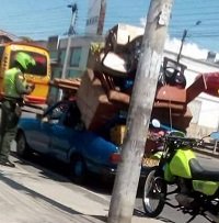 Prohibido transporte de escombros en Yopal por visita del Presidente Duque