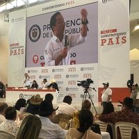 Clara y contundente intervención del Alcalde de Yopal Leonardo Puentes en Taller Construyendo País