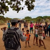 Campaña de prevención de reclutamiento de niños indígenas de Puerto Carreño
