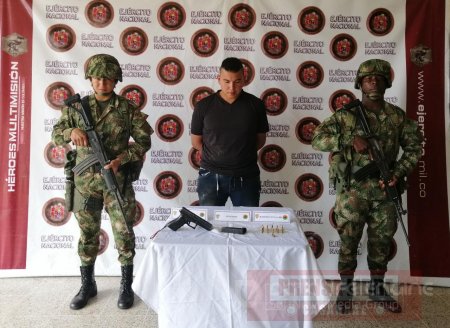 Ejército capturó a dos integrantes del ELN en Tame