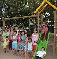 Alcaldía de Yopal entregó parque infantil en Los Progresos