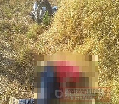 Continúa tragedia en las vías, motociclista murió en la vía Yopal - Montañas del Totumo
