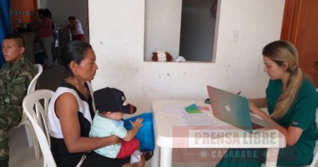 Brigada de salud benefició a 200 habitantes del barrio 7 de agosto de Yopal