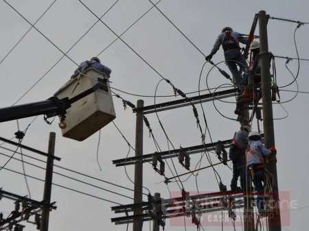 Suspensiones de energía hoy en Yopal y Pore anunció Enerca