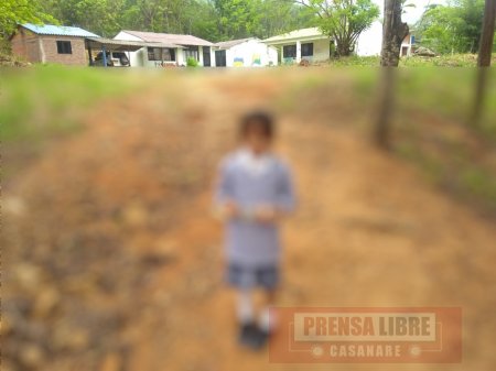 Presunto abuso sexual a niña en la vereda Barbascos investigan las autoridades