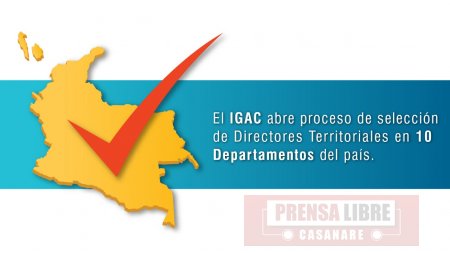 Convocatoria para el cargo de Director Territorial del IGAC