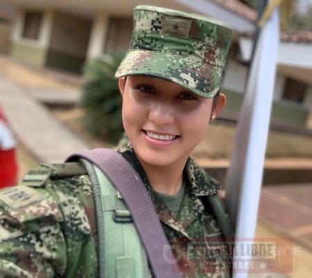 En Casanare está la primera mujer con formación en operaciones antidisturbios del Ejército Nacional 