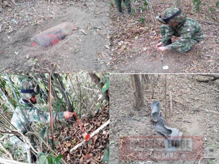 Ejército destruyó artefactos explosivos instalados por el ELN en zonas rurales de Hato Corozal y Yopal    