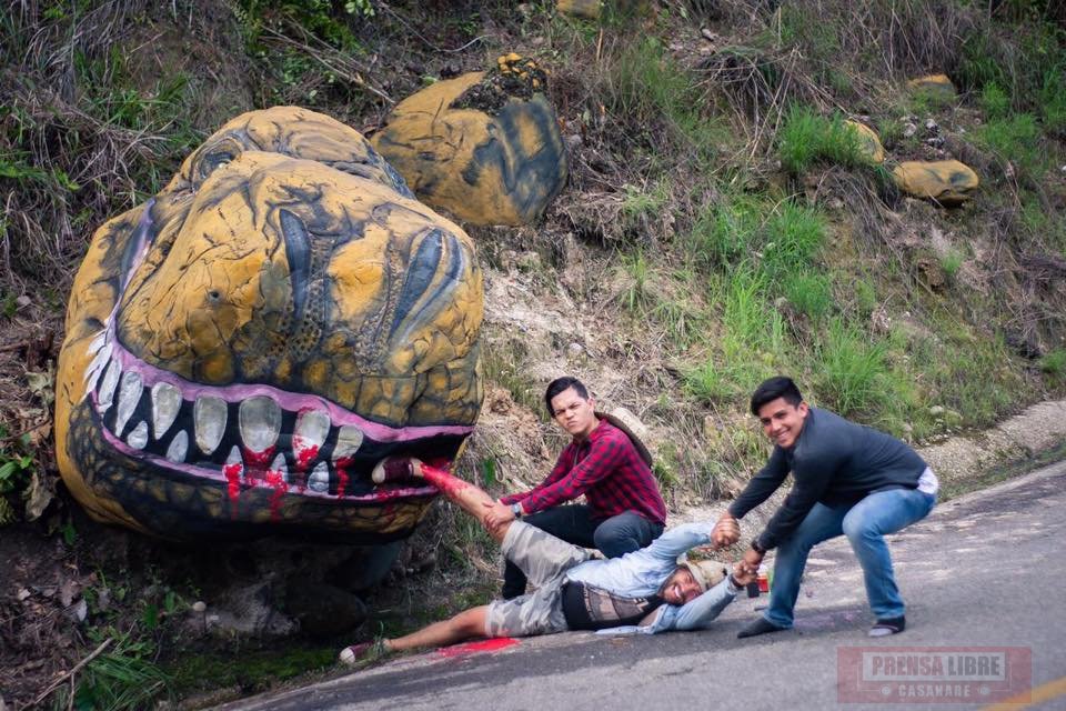 Dinosaurios en la vía alterna Tauramena - Monterrey » PRENSA LIBRE CASANARE
